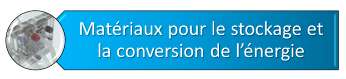 Matériaux pour le stockage et la conversion de l'énergie